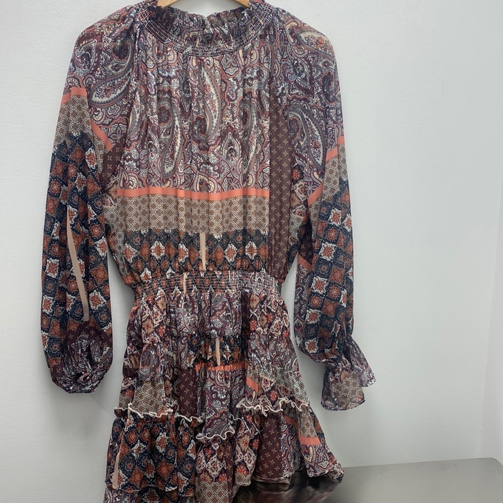 Multi Pattern Indie/Boho dress
